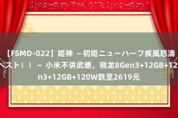 【FSMD-022】姫神 ～初姫ニューハーフ疾風怒濤の初撮り4時間ベスト！！～ 小米不讲武德，骁龙8Gen3+12GB+120W跌至2619元