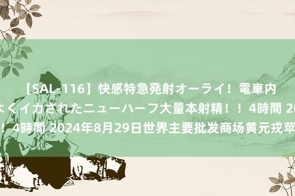 【SAL-116】快感特急発射オーライ！電車内で痴漢集団に気持ちよくイカされたニューハーフ大量本射精！！4時間 2024年8月29日世界主要批发商场黄元戎苹果价钱行情